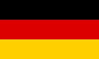 flagge von deutsch vektor