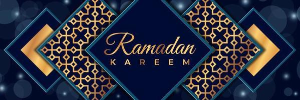 Ramadan Kareem modernes Design. islamischer heiliger feiertag ramadan kareem. grußkarte, banner. Vektor-Illustration vektor