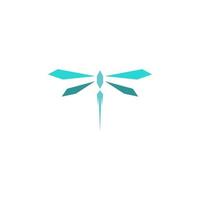 Libelle-Logo-Symbol-Design-Konzept-Vorlage-Illustration vektor