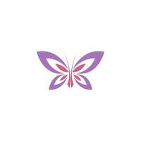 schmetterling symbol logo design konzept vorlage illustration vektor