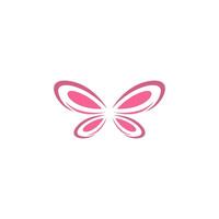 schmetterling symbol logo design konzept vorlage illustration vektor