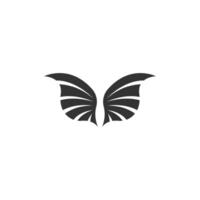 wing logo ikon symbol design mall vektor