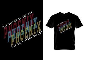 Phoenix Urban Street Wear T-Shirt-Design vektor