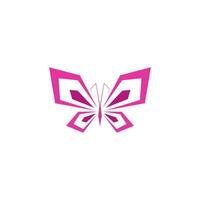 schmetterling symbol logo design konzept vorlage illustration vektor