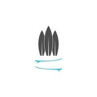 vatten sport ikon logotyp design vektor mall