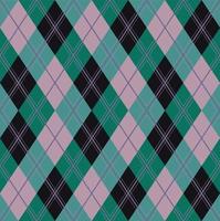 Argyle-Mustervektor, geometrisch, Hintergrund, klassisch gestrickt, kariert vektor