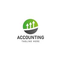 Business Accounting-Logo-Icon-Design vektor