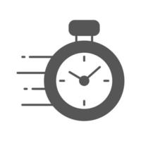 Uhr-Logo-Symbol-Zeichen-Symbol-Design vektor