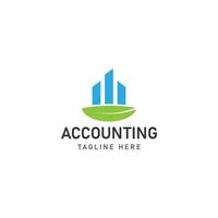 Business Accounting-Logo-Icon-Design vektor