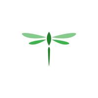 Libelle-Logo-Symbol-Design-Konzept-Vorlage-Illustration vektor