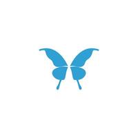 schmetterling symbol logo design konzept vorlage illustration vektor