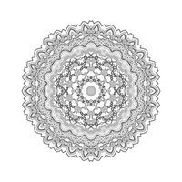 eleganter Mandala-Vektor für Design vektor