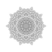 vacker mandala vektor för design