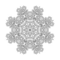 Mandala-Vektor für schönes Design vektor