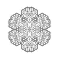 Mandala-Vektor für schönes Design vektor