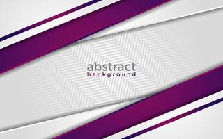 abstrakt modern futuristisk vit bakgrund med linje lila gradient vektor
