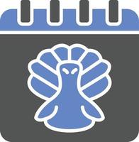 Thanksgiving-Icon-Stil vektor