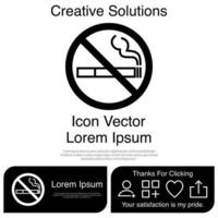 Raucher-Icon-Vektor eps 10 vektor