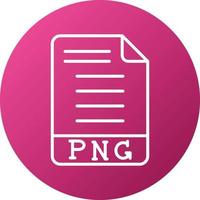 PNG-Symbolstil vektor