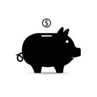 Sparschwein-Symbol vektor