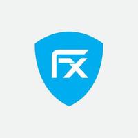 fx-Brief-Logo-Design vektor