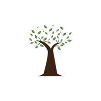 Design-Vorlage für Naturbaum und Geweih-Logo-Konzept vektor