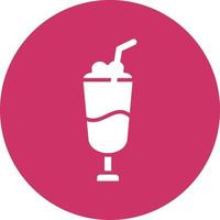 Milchshake-Icon-Stil vektor