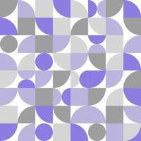 geometrische minimalistische nahtlose Vektormuster. mehrfarbiges abstraktes flaches skandinavisches Muster. vektor