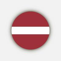 Land Lettland. Lettland Flagge. Vektor-Illustration. vektor