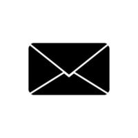 Umschlag-Icon-Vektor. E-Mail-Symbol, eingehende Nachricht, ungelesene Nachricht. einfache flache Form vektor