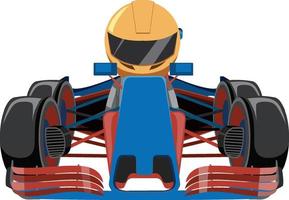 ein Formel-1-Rennwagen mit einem Rennfahrer