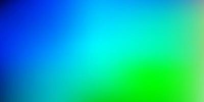 hellblaue, grüne Vektor abstrakte Unschärfeschablone.