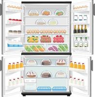 Kühlschrank mit viel Essen