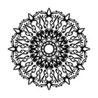 handgezeichnetes Mandala. dekoration in ethnischer orientalischer gekritzelverzierung. vektor