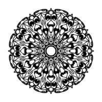 handgezeichnetes Mandala. dekoration in ethnischer orientalischer gekritzelverzierung. vektor