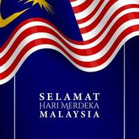 malaysia unabhängigkeitstag hintergrund. vektor