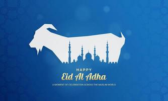 eid al adha hintergrund. geeignet für Grußkarten, Tapeten und andere. vektor