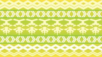 geometrisches Musterdesign abstrakter Hintergrund, gelbes orientalisches geometrisches Muster, Teppich, Stoff, 2D-Darstellung vektor