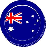 Flagge von Australien vektor