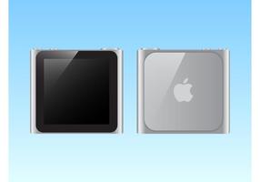 ipod nano silver vektor