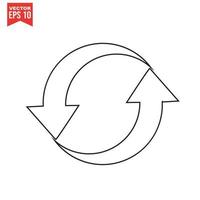 Recycling-Icon-Set, Vektor eps10.