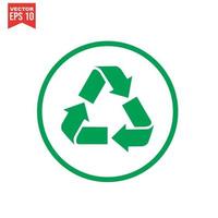 Recycling-Icon-Set, Vektor eps10.