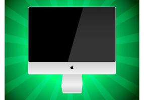 iMac-Vektorgrafiken vektor