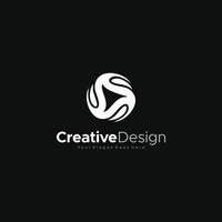abstrakter Logo-Symbol-Logo-Template-Design-Vektor vektor