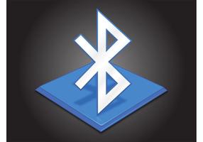 Bluetooth-Symbol vektor