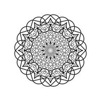 mandala vintage dekorativa element. orientaliskt mönster, vektorillustration vektor