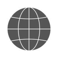 globala ikonen tecken symbol logotyp vektor