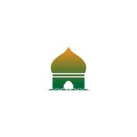 islamisches logo, moschee symbol design vektorvorlage vektor