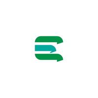 Buchstabe e-Logo-Icon-Design-Vektor-Illustration vektor