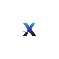 bokstaven x logotyp design affärsmall ikon vektor
